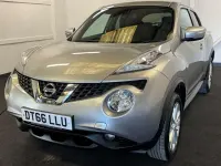 Used Nissan Juke N-Connecta 117 HP (86 kW) 2017 Silver SUV