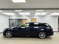 Used Mercedes E220 AMG line 194 HP (142 kW) 2017 Blue Estate
