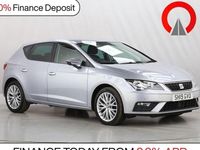 Used Seat Leon SE Dynamic 115 HP (84 kW) 2019 Silver Hatchback
