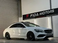 Used Mercedes CLA220 AMG line 2018 White Sedan