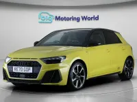 Used Audi A1 Sportback S-Line 150 HP (110 kW) 2020 Yellow Hatchback