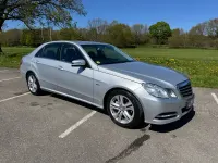 Begagnad Mercedes E220 Executive 2012 Silver Sedan