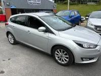 Used Ford Focus Titanium 125 HP (91 kW) 2017 Silver Hatchback