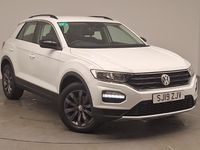 Used VW T-Roc SE 115 HP (84 kW) 2019 White SUV