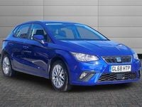 Used Seat Ibiza SE Technology 95 HP (69 kW) 2019 Mystery blue Hatchback