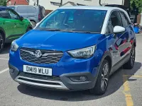 Used Vauxhall Crossland X Elite 83 HP (61 kW) 2019 Blue SUV