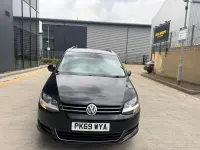 Used VW Sharan SE 150 HP (110 kW) 2019 Black MPV