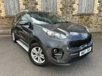 Used Kia Sportage 115 HP (84 kW) 2017 Silver SUV