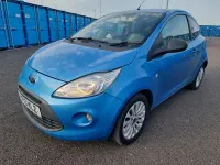Used Ford Ka Zetec 2013 Blue Hatchback