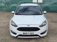 Used Ford Focus ST-Line 125 HP (91 kW) 2018 White Hatchback