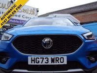 Used MG ZS Exclusive 111 HP (81 kW) 2023 Blue Hatchback