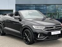 Used VW T-Roc Cabriolet R-line 147 HP (108 kW) 2025 Black Cabriolet