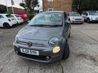 Used Fiat 500C Lounge 70 HP (51 kW) 2021 Grey Cabriolet