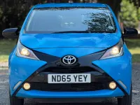 Used Toyota Aygo X-cite 69 HP (50 kW) 2016 Blue Hatchback