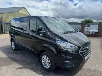 Used Ford Transit Custom Limited 130 HP (95 kW) 2018 Black Van