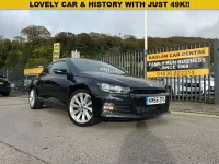 Used VW Scirocco GT 180 HP (132 kW) 2016 Black Coupe