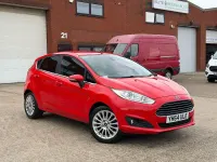 Used Ford Fiesta Titanium 2014 Red Hatchback