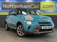 Used Fiat 500L Trekking 95 HP (69 kW) 2016 Blue MPV