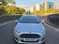 Used Ford Fiesta Titanium 98 HP (72 kW) 2015 Silver Hatchback