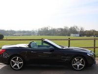 Used Mercedes SL400 AMG line 367 HP (269 kW) 2017 Black Cabriolet