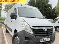 Begagnad Vauxhall Movano 2019 Vit Minibuss