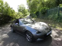 Used Mazda MX5 Inclusive 160 HP (117 kW) 2018 Grey Cabriolet