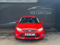 Used Ford Focus Zetec 125 HP (91 kW) 2013 Red Hatchback