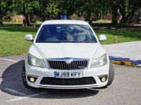 Used Skoda Octavia vRS 2009 White Hatchback