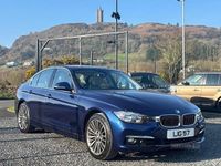Used BMW 320 Luxury Line 185 HP (136 kW) 2016 Blue Sedan