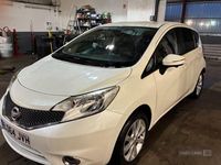 Used Nissan Note S 98 HP (72 kW) 2014 White Hatchback