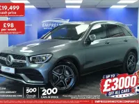Used Mercedes GLC220 AMG line 194 HP (142 kW) 2020 Grey SUV