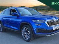 Used Skoda Kodiaq SE L Executive 150 HP (110 kW) 2022 Race blue metallic SUV