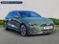 Used Audi A3 S-Line 150 HP (110 kW) 2025 Green Hatchback