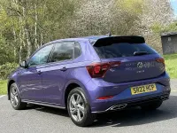 Used VW Polo R-line 110 HP (80 kW) 2022 Mauve/purple Hatchback
