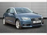Used Audi A1 Sport 125 HP (91 kW) 2018 Blue Hatchback