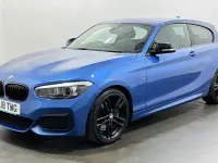 Used BMW M140 M Sport 340 HP (250 kW) 2018 Blue Hatchback