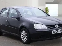 Used VW Golf VI Match 113 HP (83 kW) 2008 Black Hatchback
