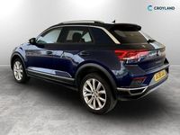 Used VW T-Roc SEL 115 HP (84 kW) 2019 Blue SUV