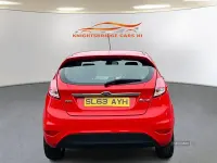 Used Ford Fiesta Zetec 2013 Red Hatchback
