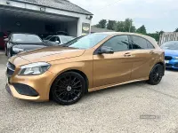 Used Mercedes A160 Executive 102 HP (75 kW) 2017 Beige Hatchback