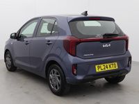 Used Kia Picanto 2024 Blue Hatchback