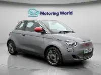 Used Fiat 500e Red 86 kW (118 HP) 2022 Grey Hatchback