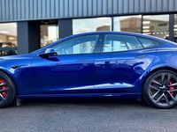 Used Tesla Model S Plaid 759 kW (1033 HP) 2024 Blue Hatchback