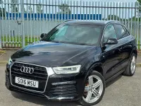 Used Audi Q3 S-line plus 150 HP (110 kW) 2016 Black SUV