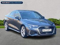 Used Audi A3 S-Line 150 HP (110 kW) 2023 Grey Sedan