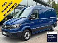 New VW Crafter 140 HP (102 kW) 2026 Blue Van