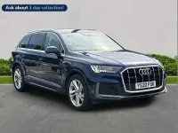 Used Audi Q7 S-Line 286 HP (210 kW) 2020 Blue SUV