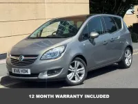 Used Vauxhall Meriva 120 HP (88 kW) 2016 Brown MPV