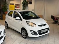 Used Kia Picanto 68 HP (50 kW) 2012 White Hatchback
