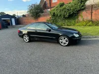 Begagnad Mercedes CLK320 Avantgarde 2006 Svart Sportkupé